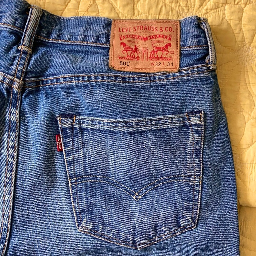 501 Levi’s Button Fly Jeans